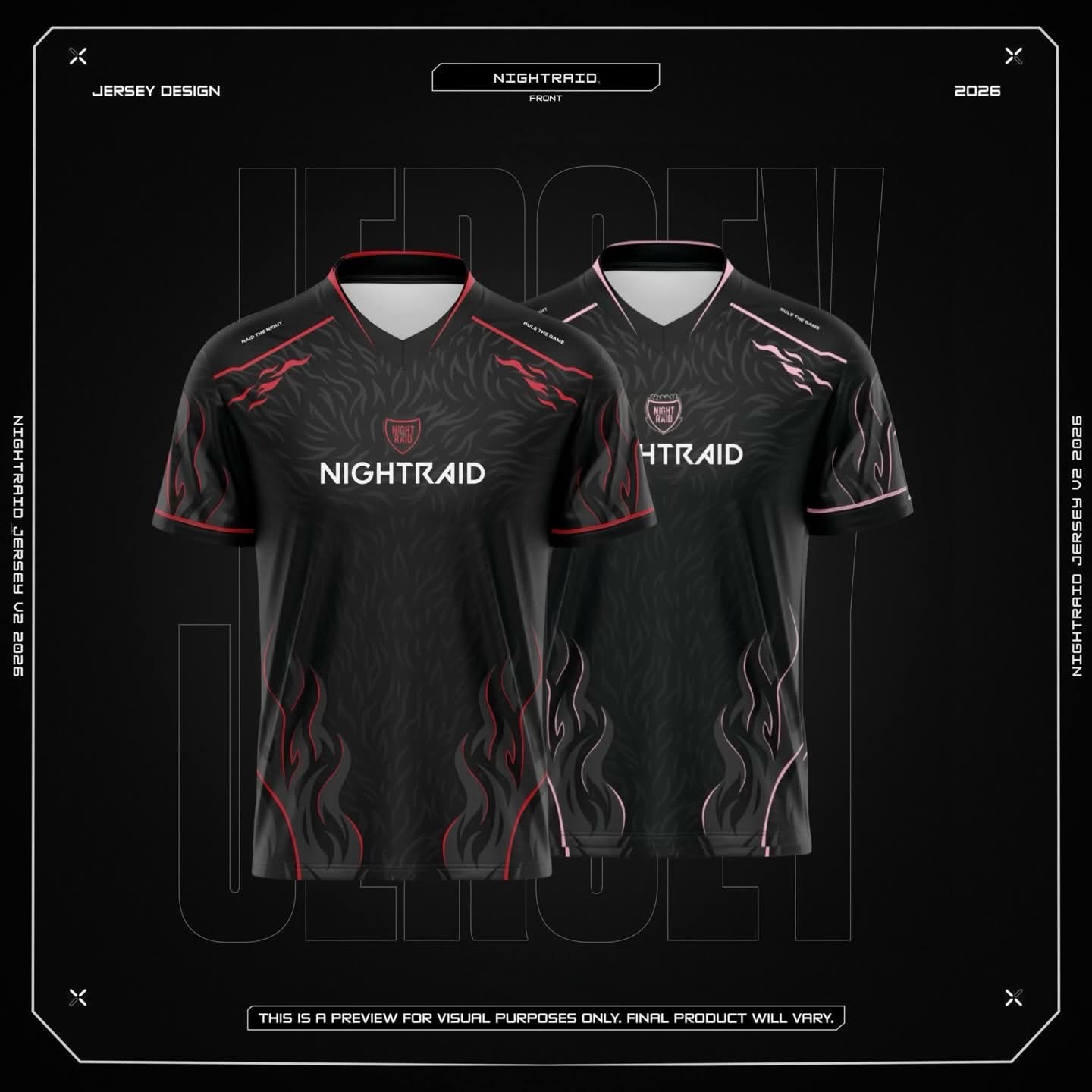 Nightraid Jersey Both