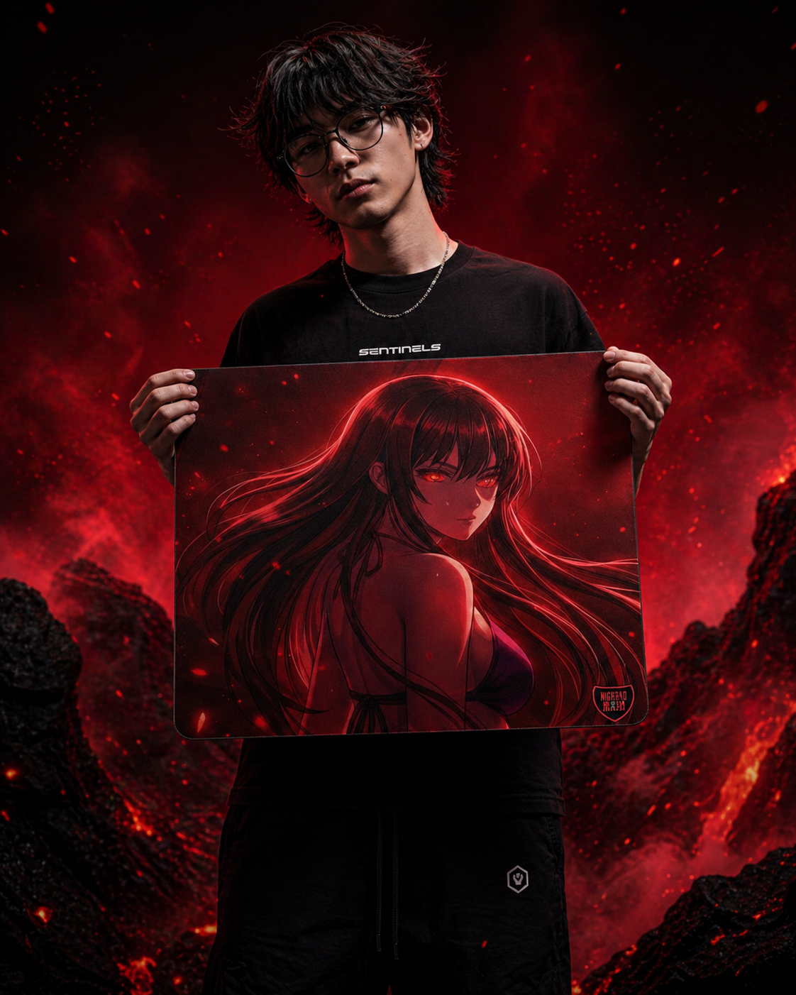 NIGHTRAID GLASS MOUSEPAD - 2